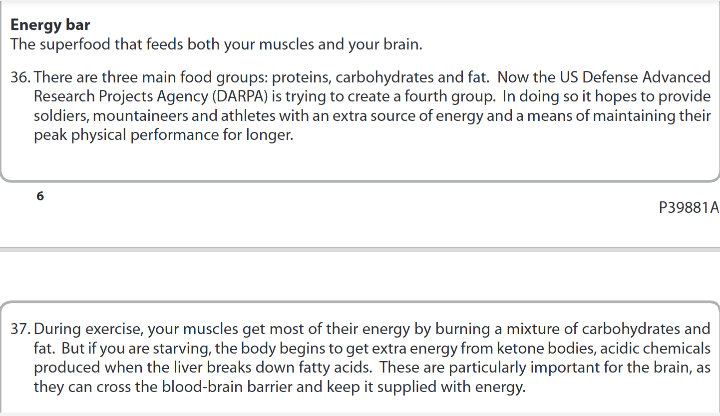DARPA passage from an Edexcel Biology A-Level past paper